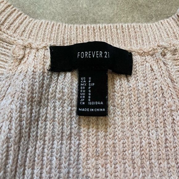 Forever 21 knit sleeveless crop top - Picture 4 of 5